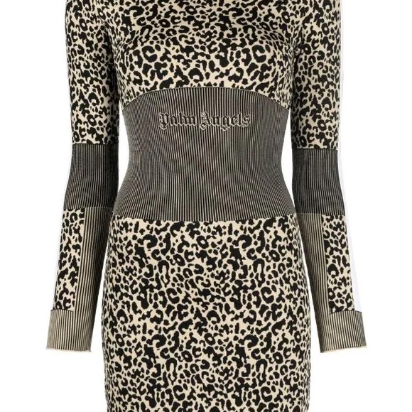 Nwt Palm Angels long-sleeve knitted dress Small - Picture 13 of 13